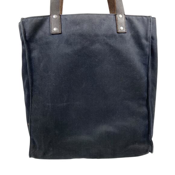 Jack Spade Warren Street New York Waxed Proofed Cotton Fabric Tote Bag - Picture 10 of 14